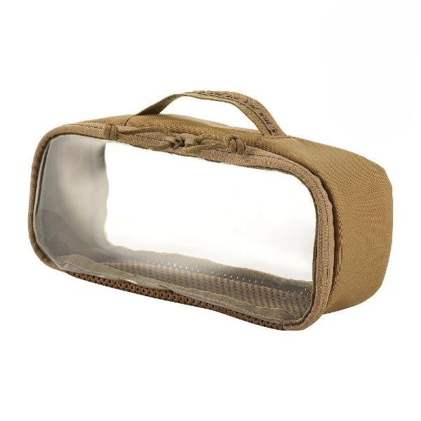 Органайзер утилитарный M-Tac Elite M 26х11 см Прозрачный/Coyote (AM0000169) - фото 1 Органайзер утилитарный M-Tac Elite M 26х11 см Прозрачный/Coyote (AM0000169) - фото 1