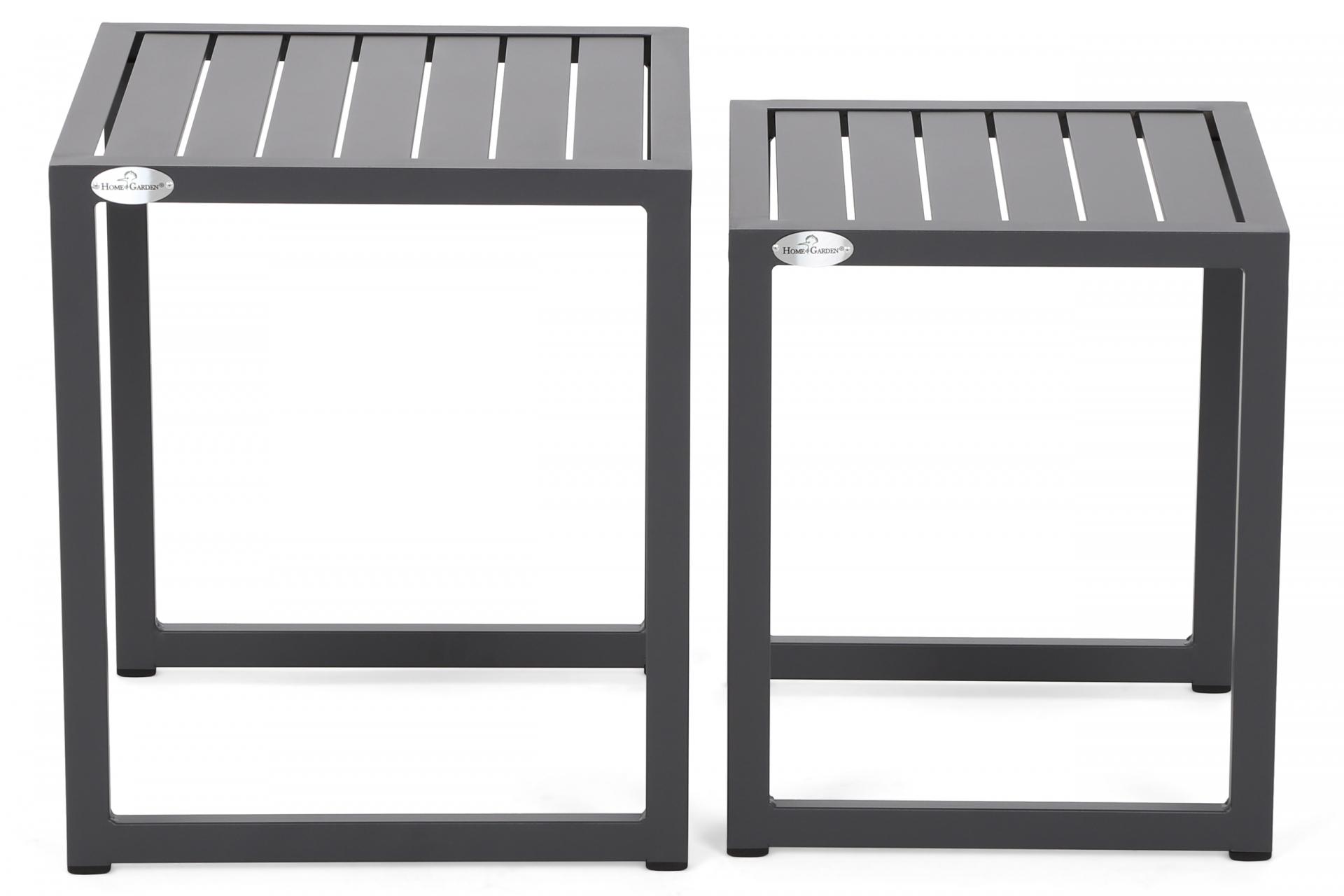 Набор алюминиевых столов Home Garden Cuba Grey (759632)
