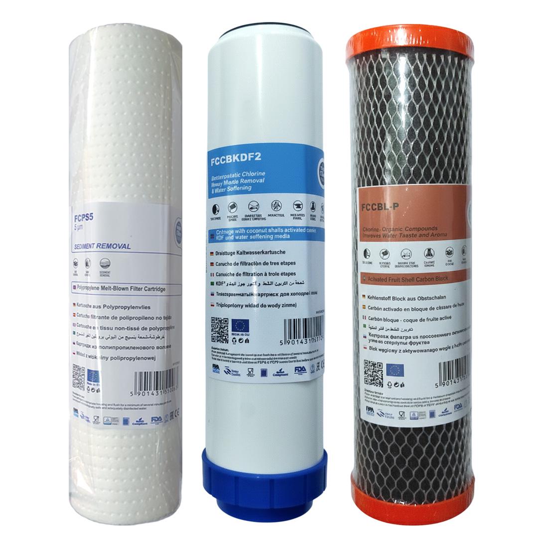 Набор картриджей для фильтров воды Aquafilter (31804779)