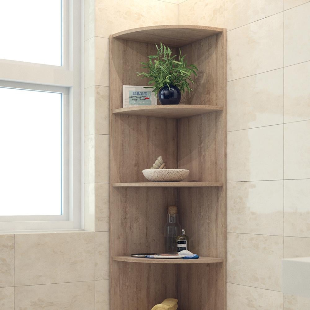 Полка угловая 40x180 5 ячеек Vicco Ecki Сонома - фото 6 Полка угловая 40x180 5 ячеек Vicco Ecki Сонома - фото 6