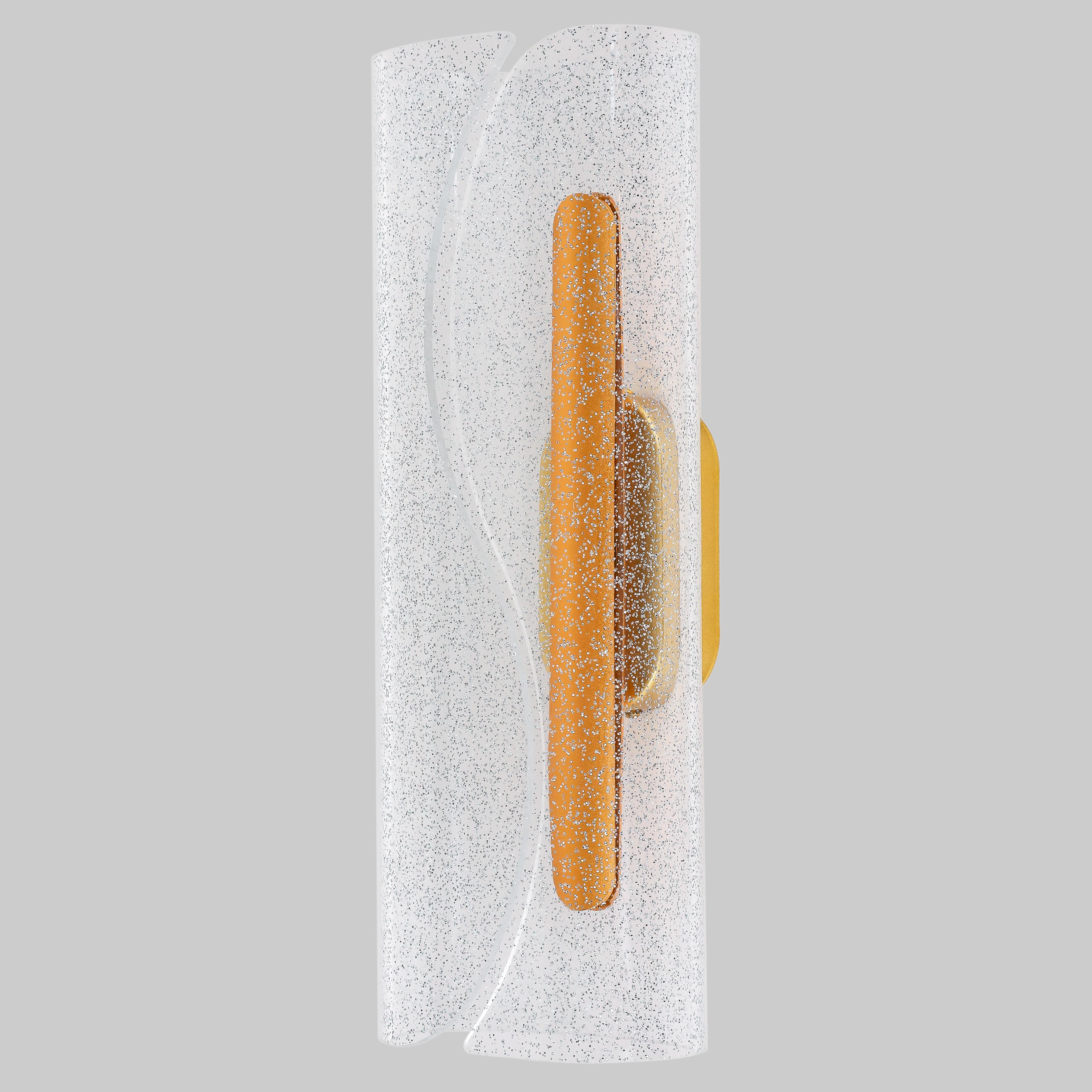 Світильник/бра настінний з блискітками 5W Золотий (74-W2502 GD)