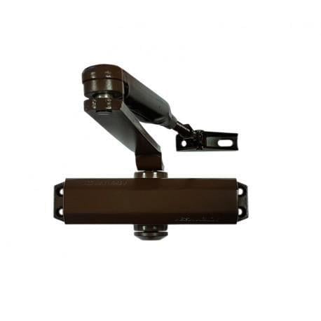 Доводчик дверной ASSA ABLOY DC110 с тягой EN 2-4 1100 мм 80 кг Коричневый