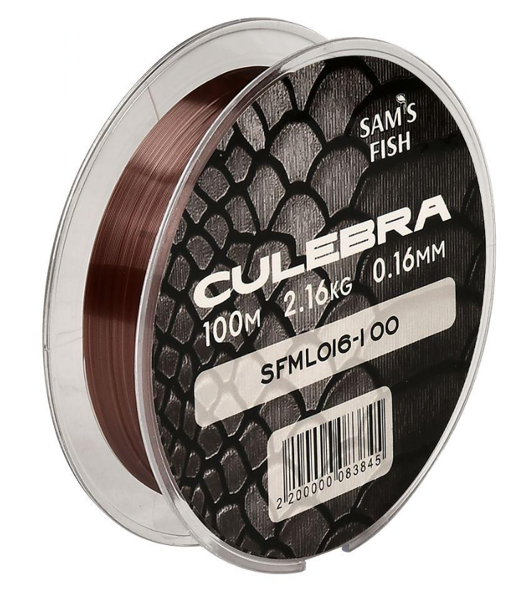 Волосінь Culebra 100 м х 0,16 мм тест 2,16 кг