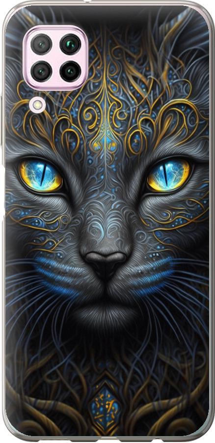 Чехол на Huawei Nova 6SE Кошка (5548t-1823-42517)