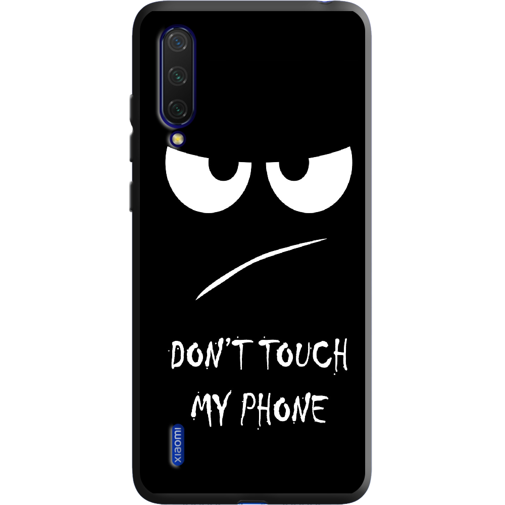 Чехол BoxFace Xiaomi Mi 9 Lite Don't Touch my Phone Черный силикон (38311-up535-38694)