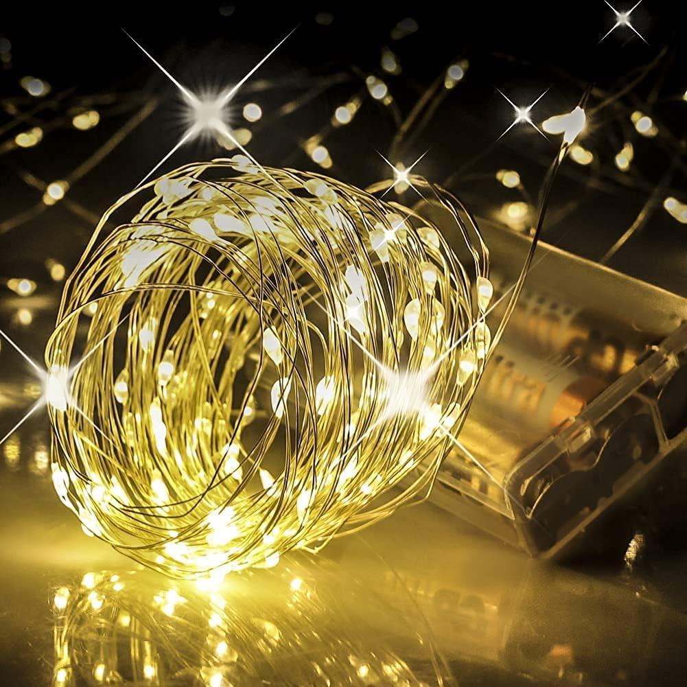 Гірлянда-нитка світлодіодна Краплі роси 5 м 50 LED-ламп USB Теплий (3000003892) - фото 4 Гірлянда-нитка світлодіодна Краплі роси 5 м 50 LED-ламп USB Теплий (3000003892) - фото 4