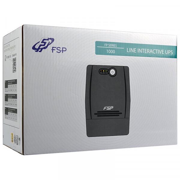 Джерело безперебійного живлення FSP Fortron FP1000 Black (PPF6000601) - фото 4