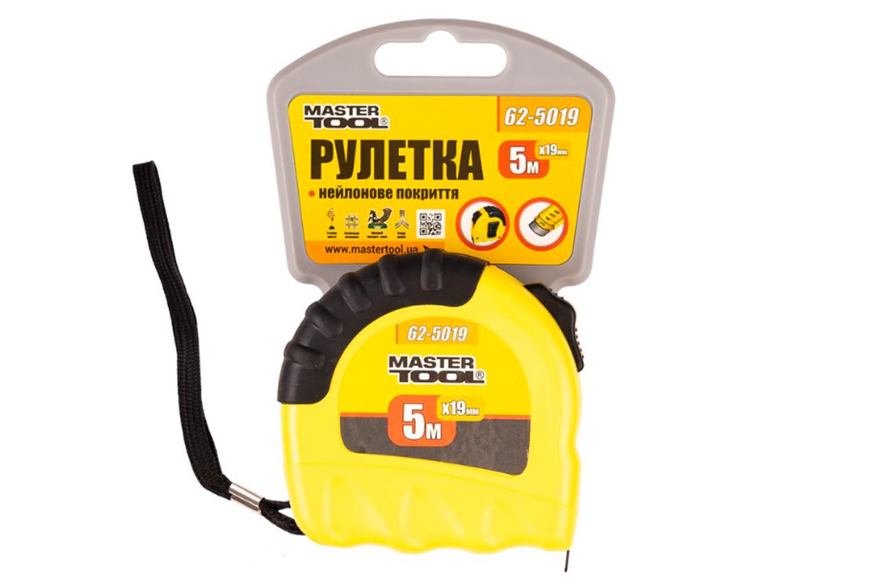 Рулетка Mastertool 5 м х 19 мм Shiftlock (62-5019) - фото 2
