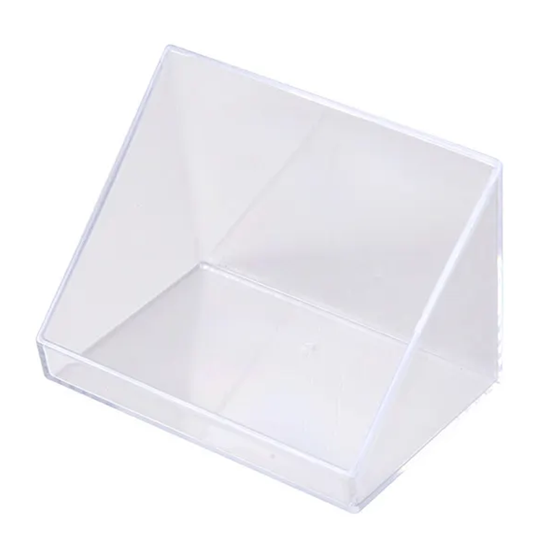 Настінні полиці самоклейні M00546-2 із пластику 5 шт. Прозорий Настінні полиці самоклейні M00546-2 із пластику 5 шт. Прозорий