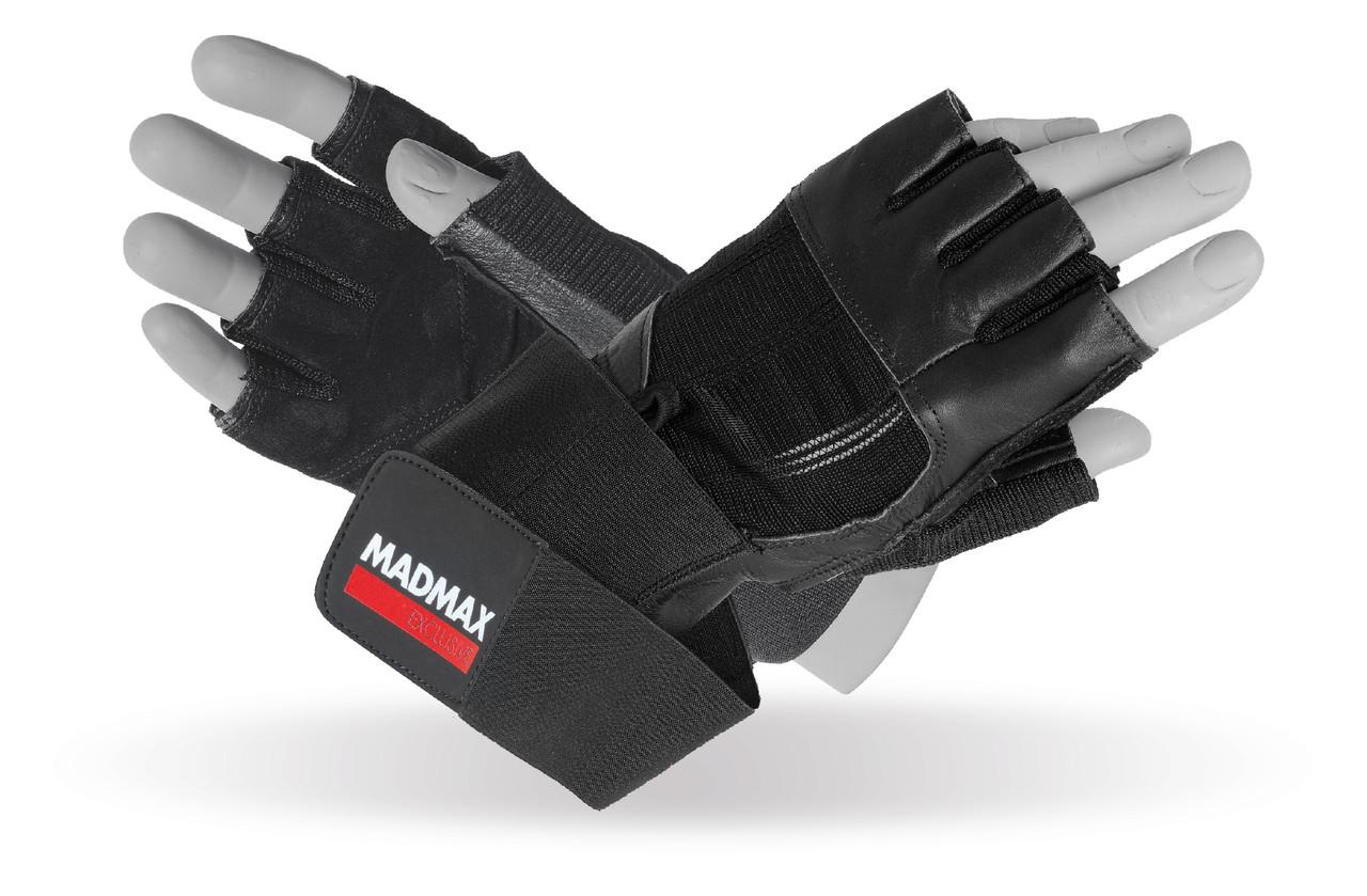 Рукавички для фітнесу MadMax MFG-269 Professional Exclusive XL Black (58-68-MFG-269-Black_XL)