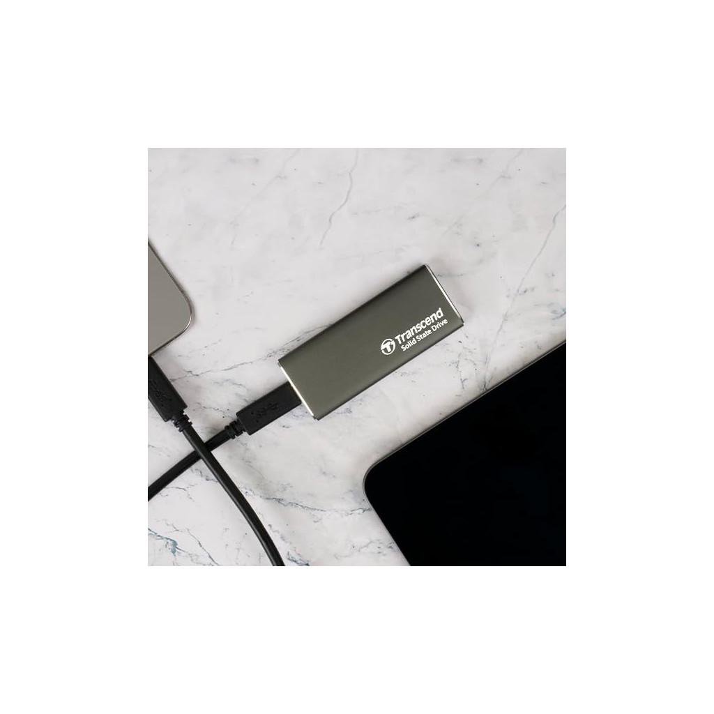 Накопитель SSD USB-C 1TB Transcend (TS1TESD265C) - фото 7 Накопитель SSD USB-C 1TB Transcend (TS1TESD265C) - фото 7