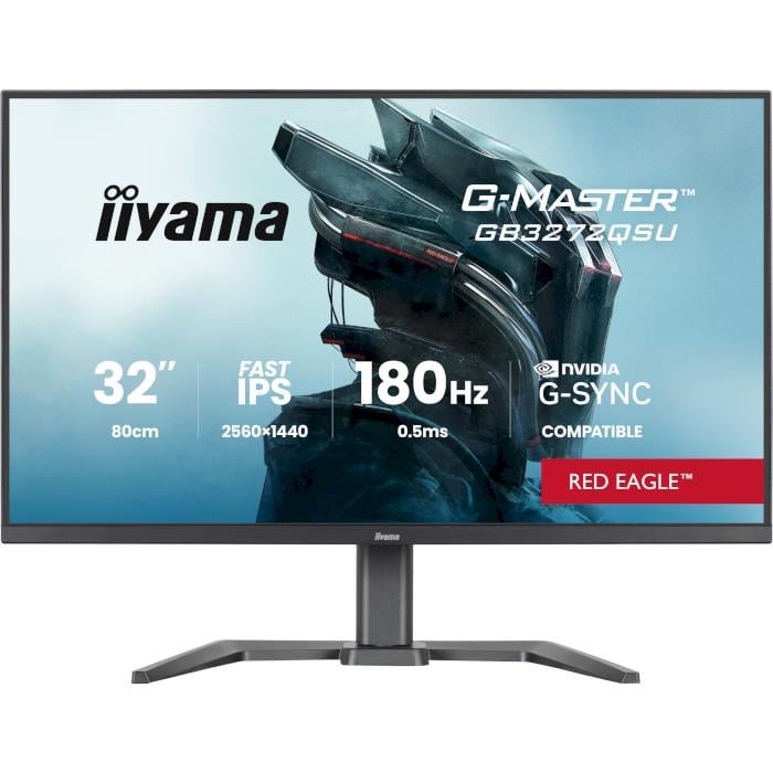 Монитор игровой Iiyama G-Master GB3272QSU-B1 Red Eagle Black (32534818)