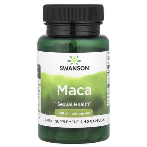 Мака Swanson Maca 500 мг 60 caps (SWP011)