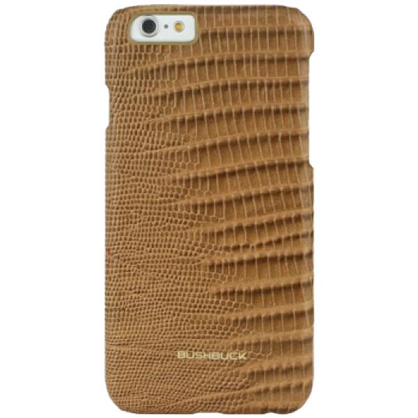 Кожанный чехол накладка Bushbuck Lizard for iPhone 6/6S, Khaki