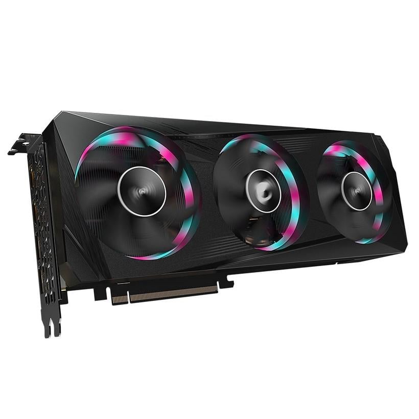 Видеокарта Gigabyte AMD Radeon RX 6750 XT 12GB GDDR6 Aorus Elite (GV-R675XTAORUS E-12GD) - фото 2 Видеокарта Gigabyte AMD Radeon RX 6750 XT 12GB GDDR6 Aorus Elite (GV-R675XTAORUS E-12GD) - фото 2