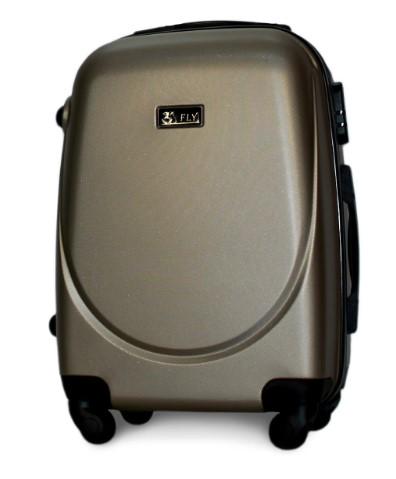 Валіза пластикова Fly 310 S на 4 колесах Бежевий (CEKRBFL310SM4BEE) - фото 1
