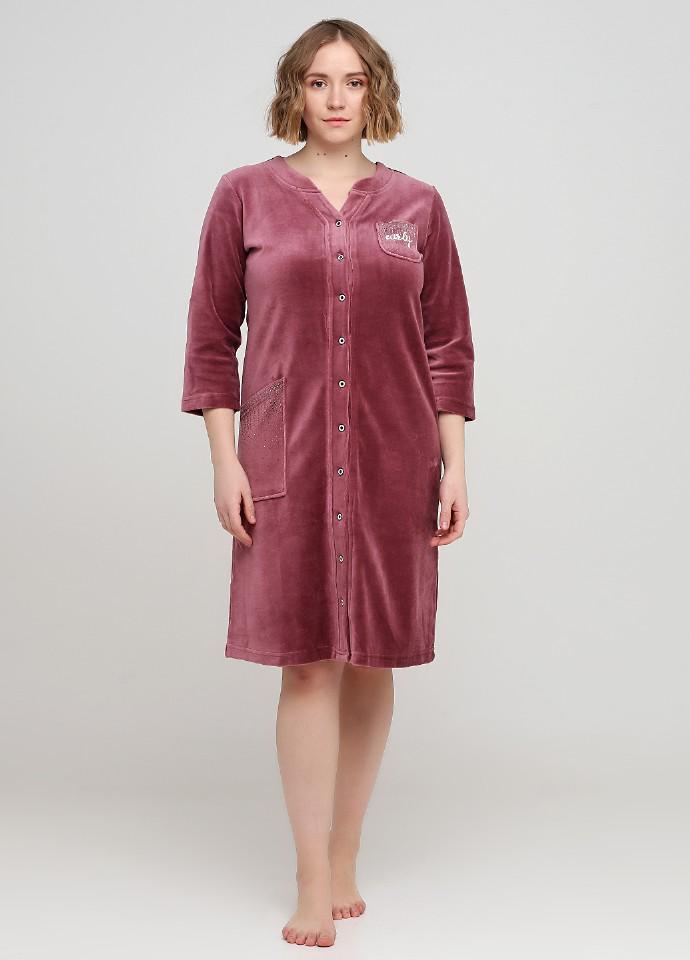 Халат Wild Love 3XL Розовый/Пудровый (21130) Халат Wild Love 3XL Розовый/Пудровый (21130)