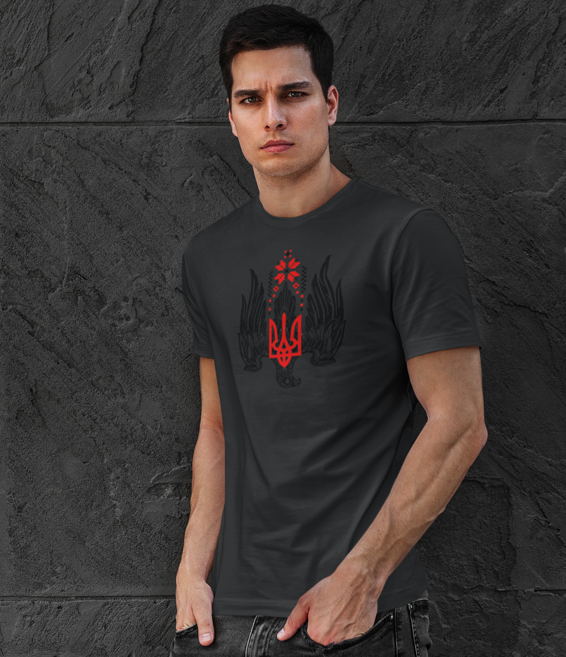 Футболка чоловіча Mishe 110000109 Патріотична S (75212623) - фото 2 Футболка чоловіча Mishe 110000109 Патріотична S (75212623) - фото 2