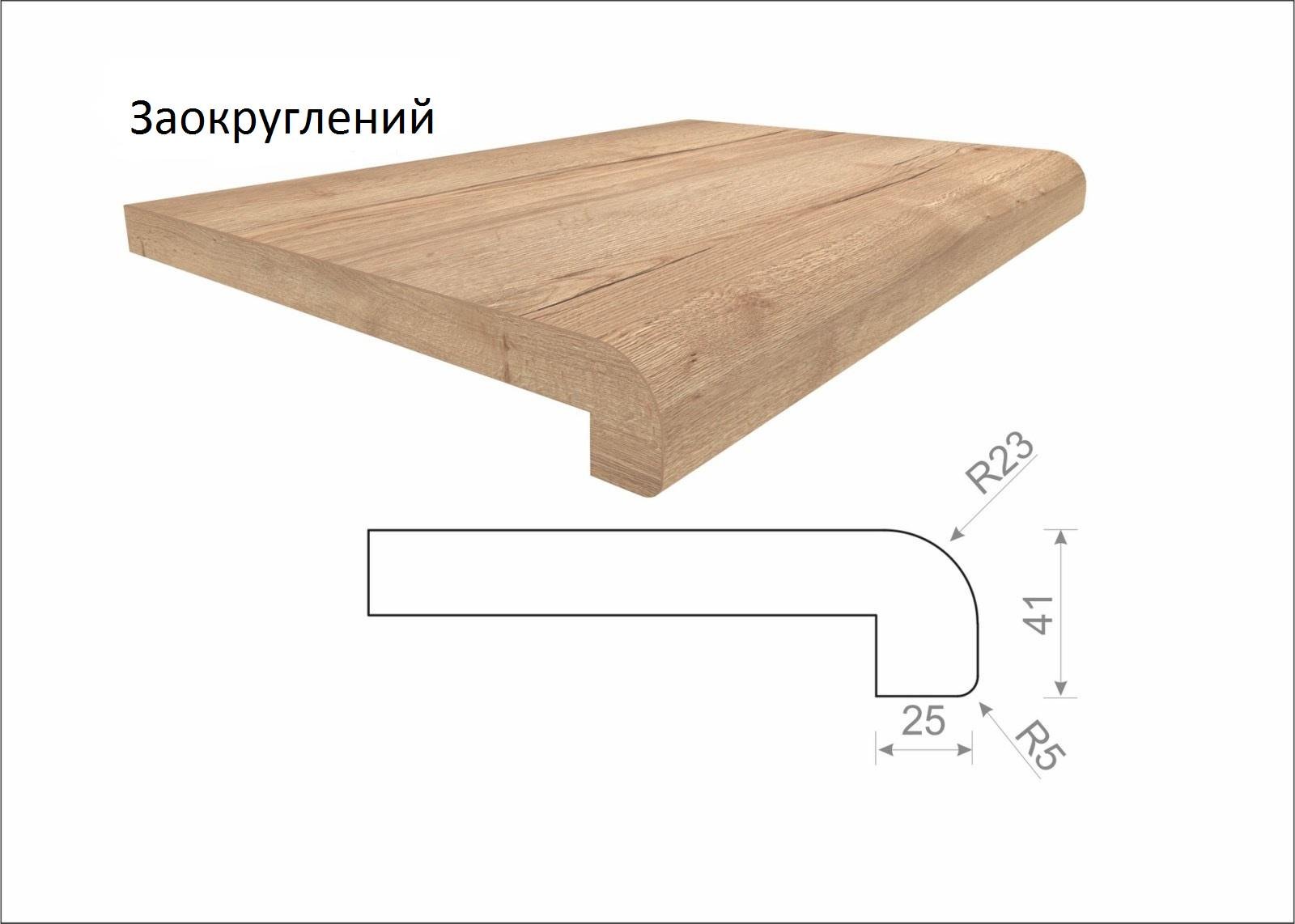 Подоконник деревянный Alber Standart 500 мм Каштан песочный (ASKP-500) - фото 5