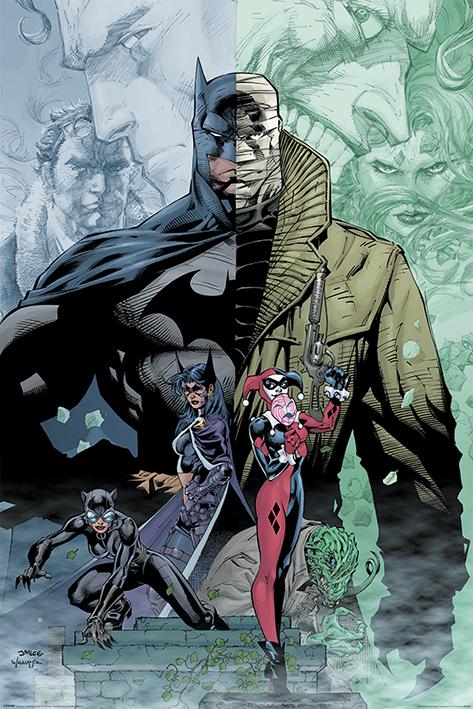 Постер плакат Бэтмен Тихо/Batman Hush 61x91,5 см