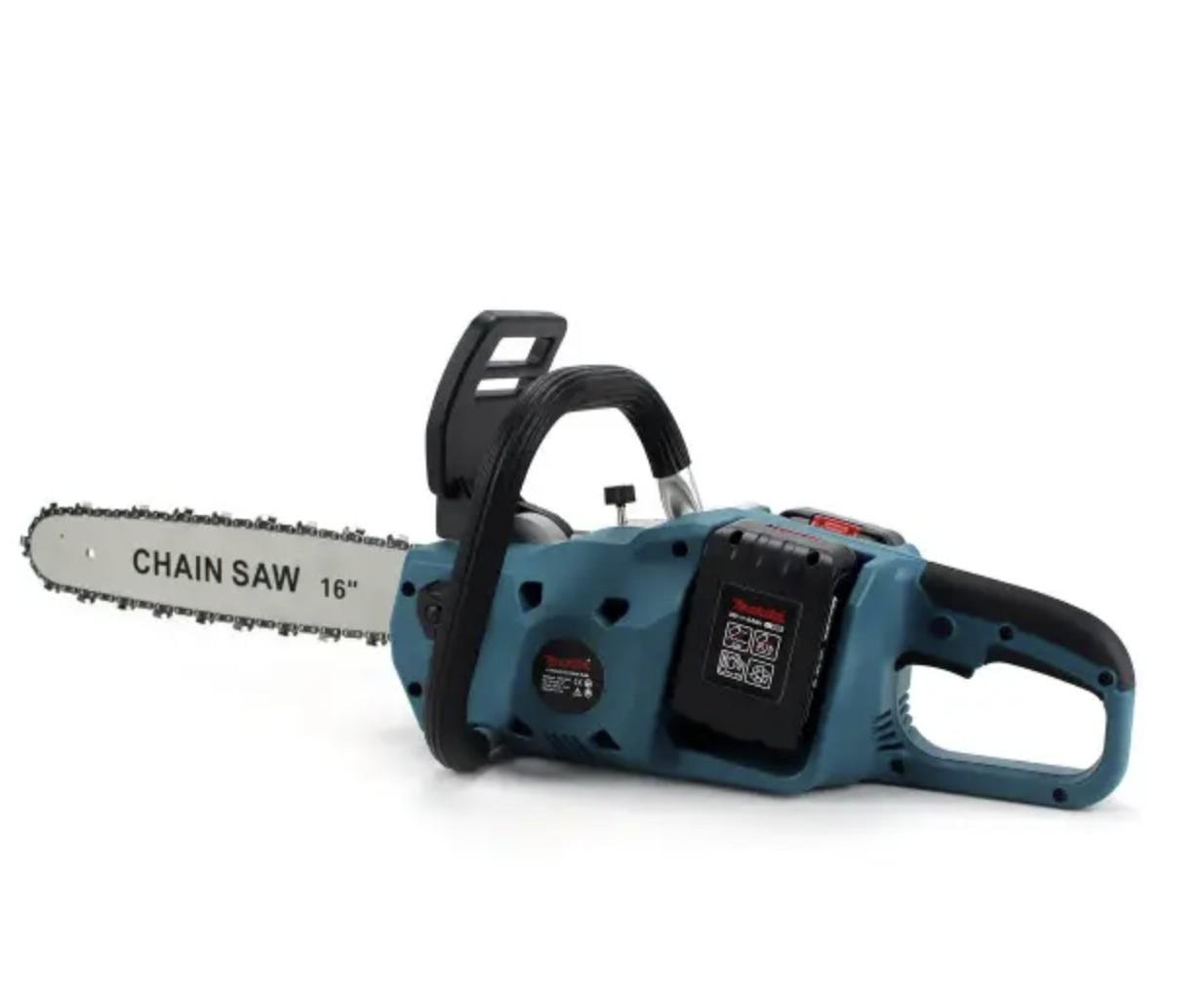 Пила ланцюгова акумуляторна Makita DUC 355 з двома акумуляторами Чорний (30484888) - фото 6