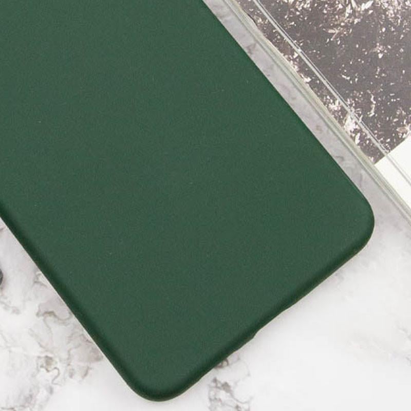 Противоударный чехол Silicone Cover Lakshmi Full Camera (AAA) для Motorola Moto E40 Зеленый / Cyprus Green - фото 3