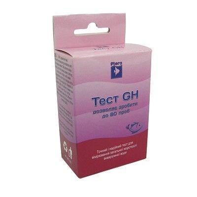 Тест на общую жесткость аквариумной воды Ptero Тест GH (PT-GH)
