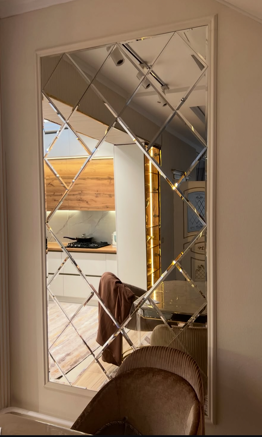 Панно зеркальное Yuf_Glass 1800х1000 мм (140)