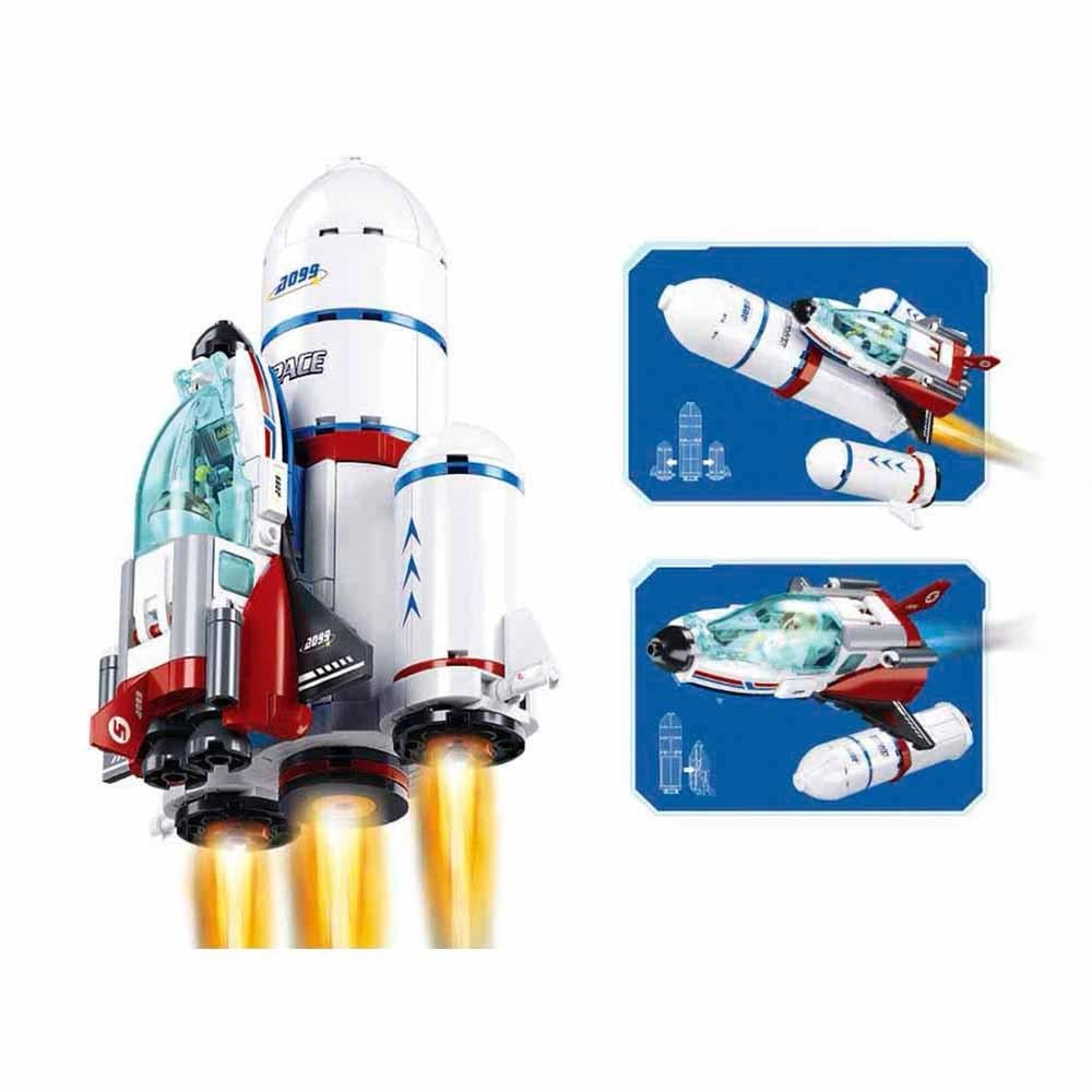 Конструктор Sluban M38-B1199 Space Космічний шатл 424 дет. в коробці (114020) - фото 2 Конструктор Sluban M38-B1199 Space Космічний шатл 424 дет. в коробці (114020) - фото 2