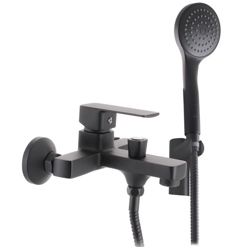 Змішувач для ванни Haiba KUBUS 009 EURO Чорний (HB3932) Змішувач для ванни Haiba KUBUS 009 EURO Чорний (HB3932)