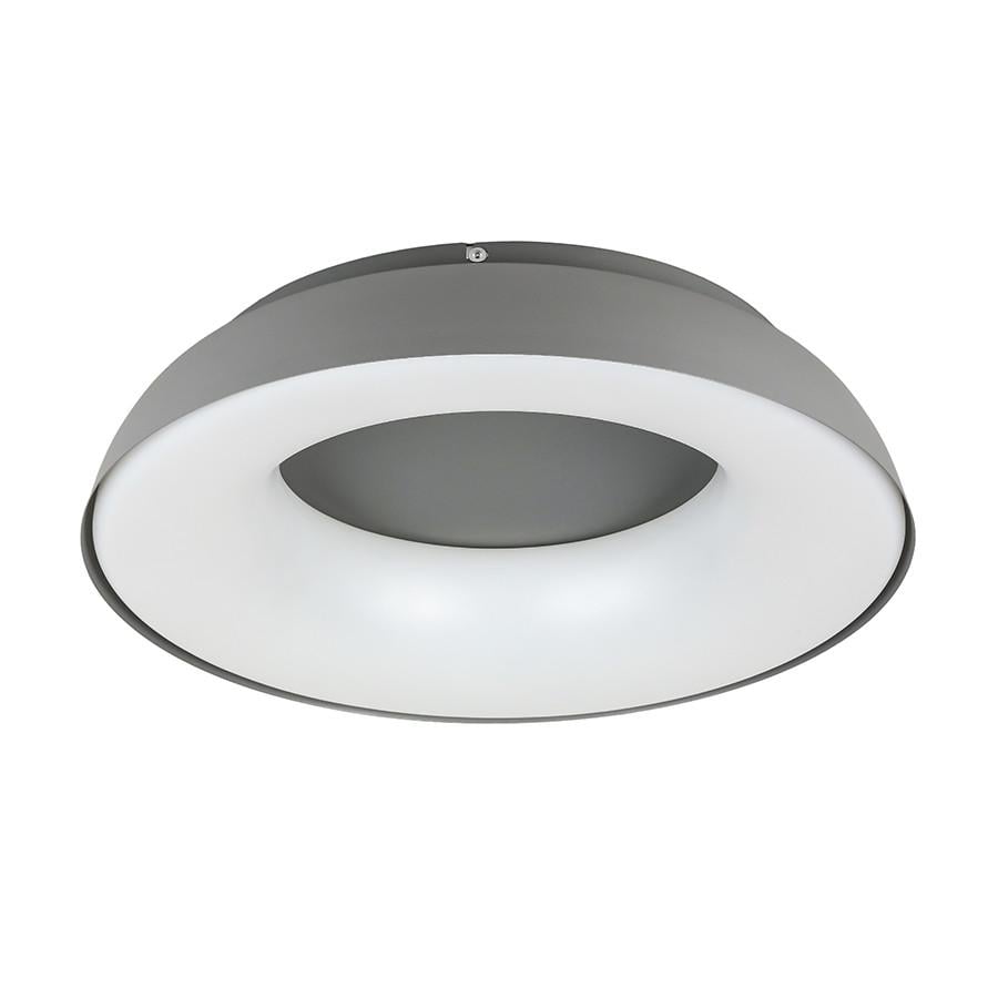 Люстра потолочная светодиодная Levistella 797MX6018 580 DGY круглая с пультом и приложением Серый (2691309115)