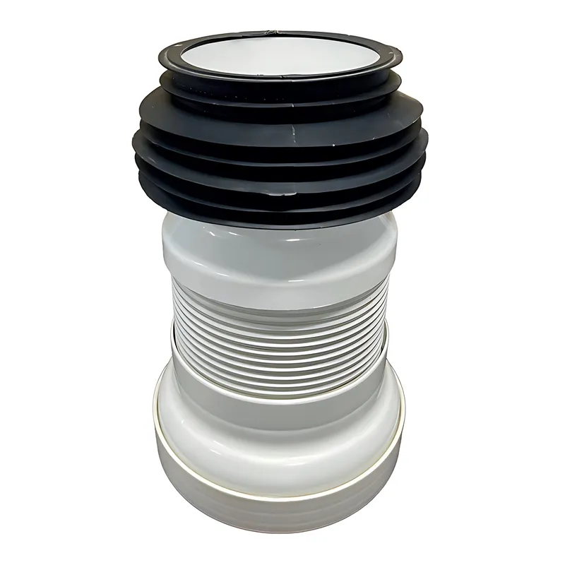 Труба гофрована унітазна армована MIXXUS GA-02-A 275 мм для чавунної каналізації d 110 мм (OL-MI8179)