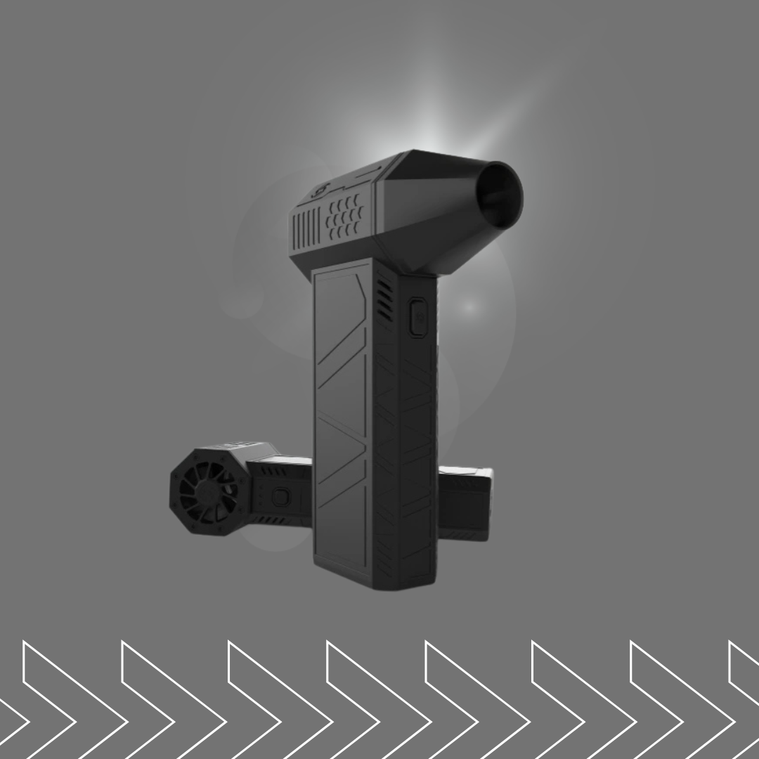 Турбовентилятор ручний Turbo Jet Fan VIOLENT X3 3000 mAh 52m/s - фото 8 Турбовентилятор ручний Turbo Jet Fan VIOLENT X3 3000 mAh 52m/s - фото 8