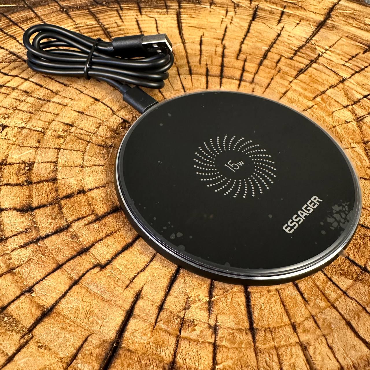 Зарядка для телефона беспроводная Essager 15 Вт с подключением USB type C - фото 7 Зарядка для телефона беспроводная Essager 15 Вт с подключением USB type C - фото 7