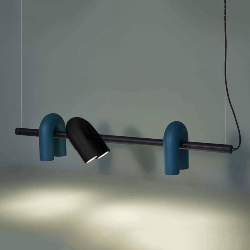 Люстра дизайнерська видовжена Circus Ago Чорний з зеленим (MJ 18L-1220 BK+GR) - фото 8 Люстра дизайнерська видовжена Circus Ago Чорний з зеленим (MJ 18L-1220 BK+GR) - фото 8