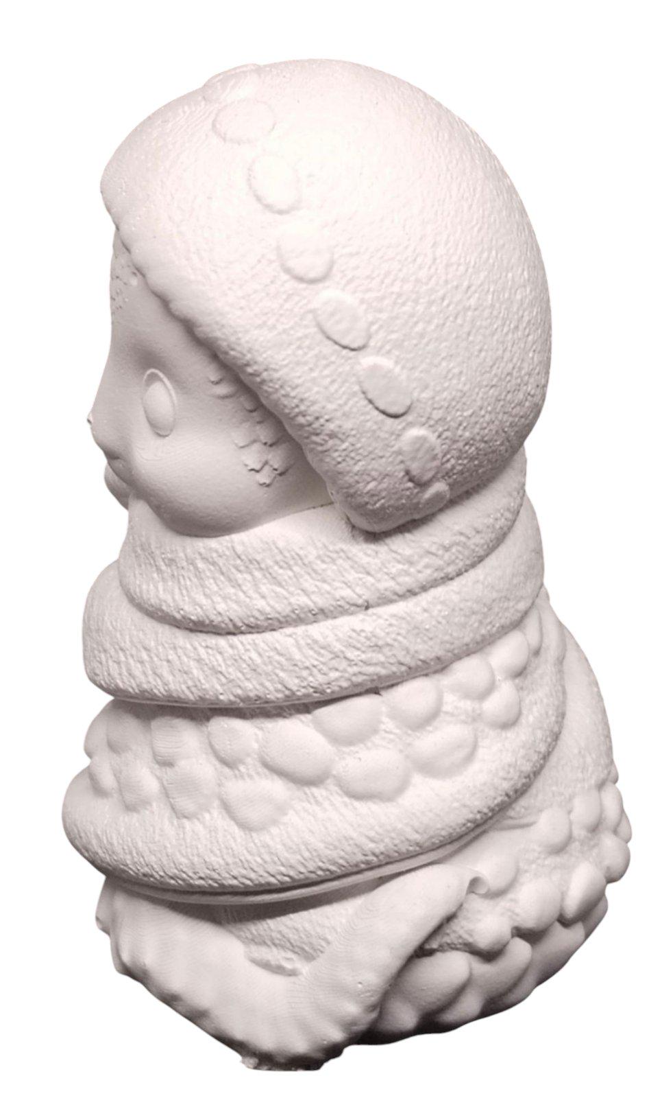 Фігурка для розфарбування Змійка гіпсова (Ф0076) - фото 2 Фігурка для розфарбування Змійка гіпсова (Ф0076) - фото 2