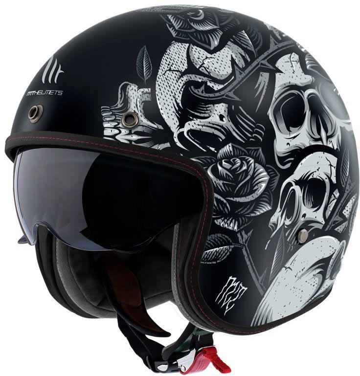 Мотошолом MT Le Mans 2 SV S BREAKOUT B2 Matt XS (38945)