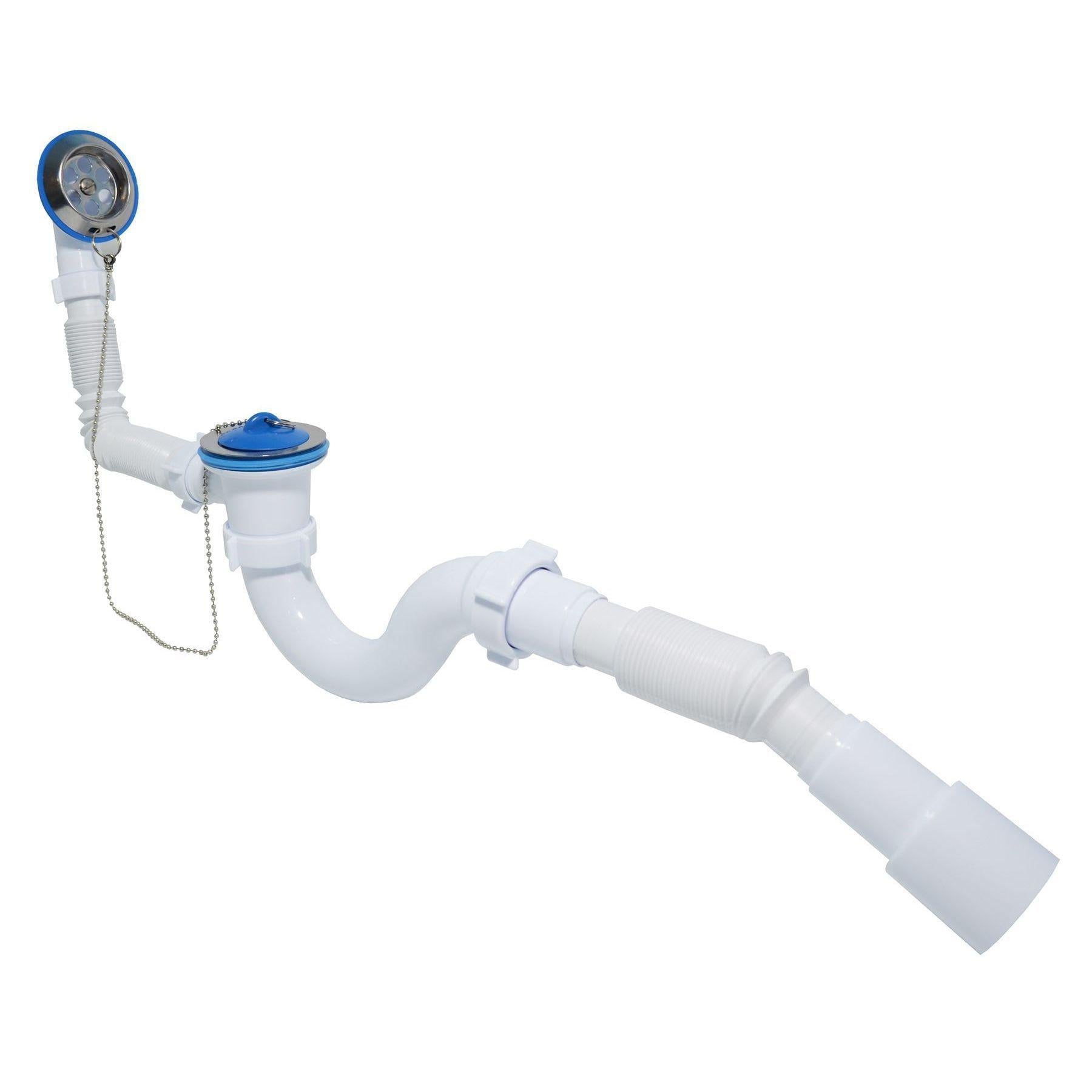 Сифон Waterstal А-40089 для ванны с переливом 1 1/2″ с гибкой трубой (000017257) Сифон Waterstal А-40089 для ванны с переливом 1 1/2″ с гибкой трубой (000017257)