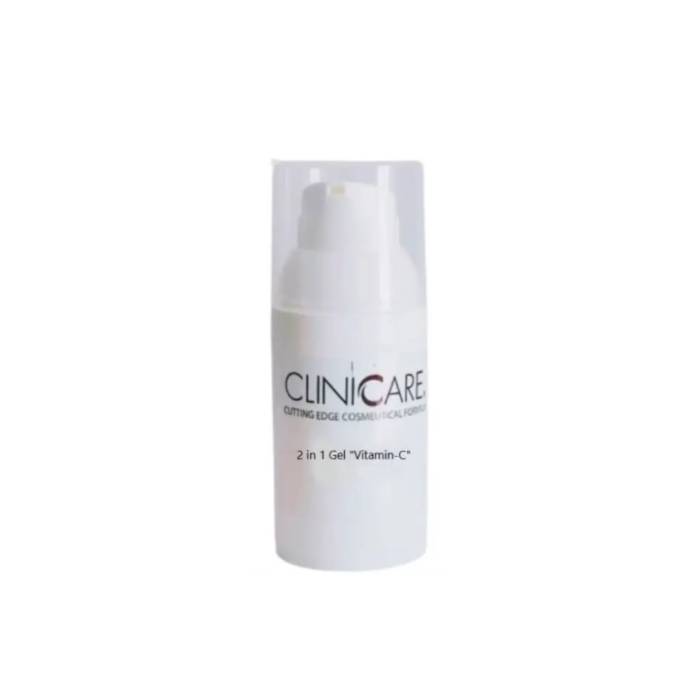 Гель для обличчя із вітаміном C ClinicCare 2 in 1 Gel Vitamin-C 50 мл
