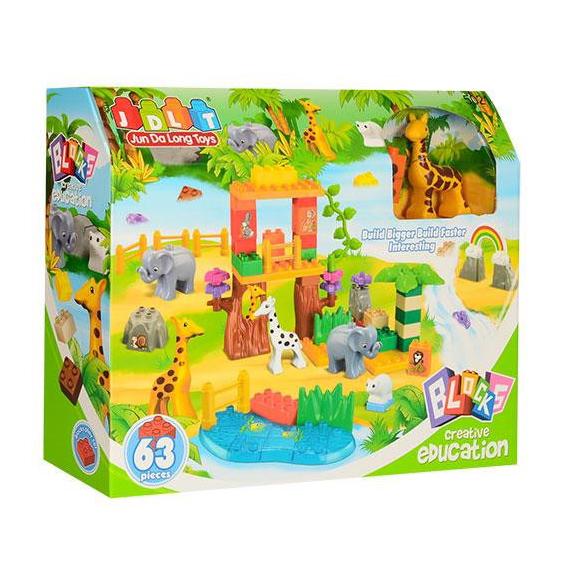 Конструктор JDLT зоопарк 5021