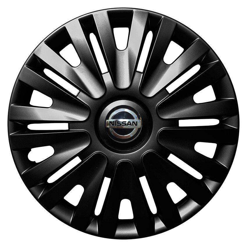 Комплект колпаков JAWOPLAST Alpha R16 для Nissan 4 шт. Black (28434919)