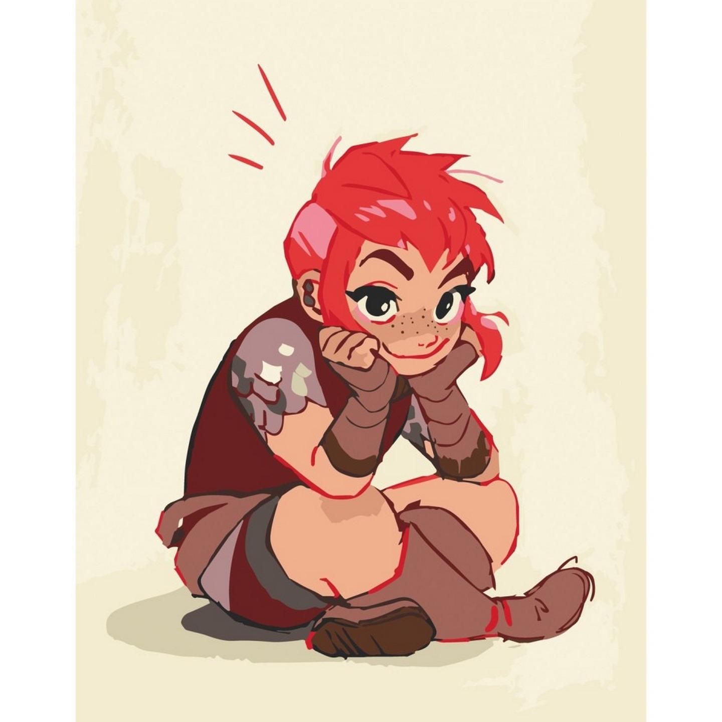 Картина по номерам Ideyka Нимона 40x50 см Разноцветный (PM-194-K-865)