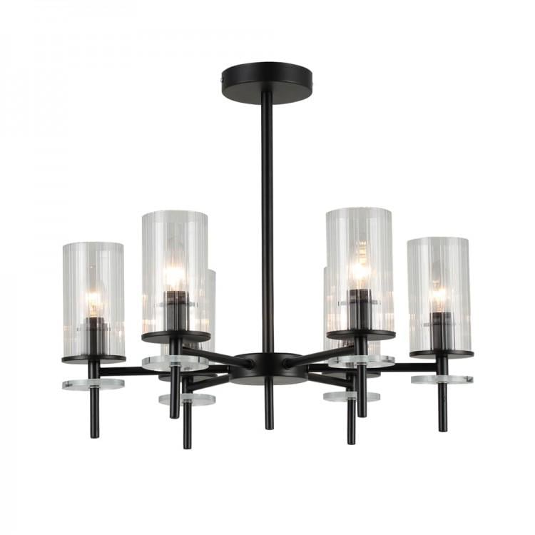 Люстра Feron BL1760-1 CHICAGO під лампу Чорний (F80557)