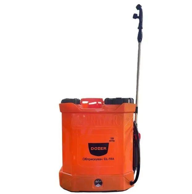 Опрыскиватель садовый аккумуляторный Dozer CL-10A 10 л 3 л/мин 4 бар 12 В 8 Ач ранцевой с регулировкой струи