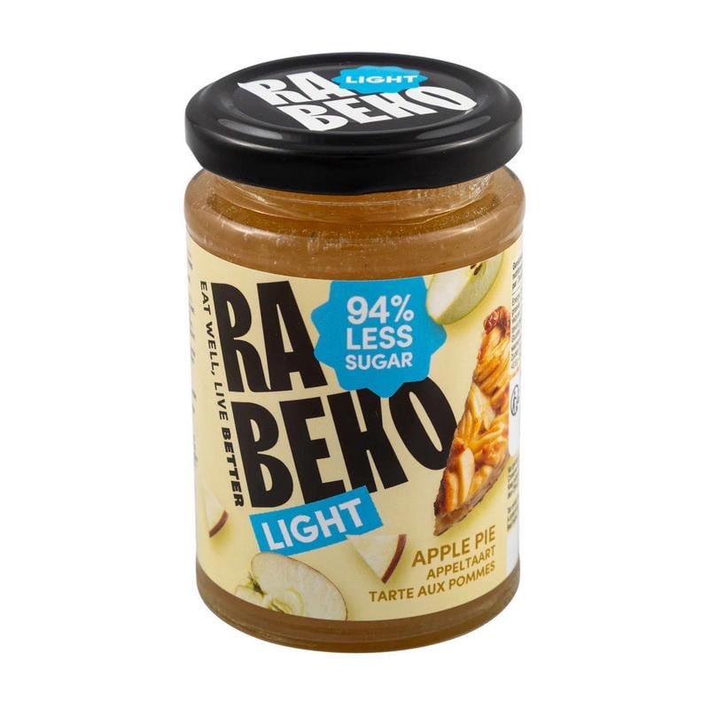 Джем Rabeko Light Jam без добавленного сахара 59% фруктов 230 г Яблочный пирог Джем Rabeko Light Jam без добавленного сахара 59% фруктов 230 г Яблочный пирог