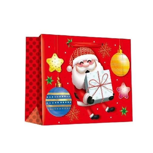 Подарунковий пакет новорічний Stenson R96708-S Santa&Co