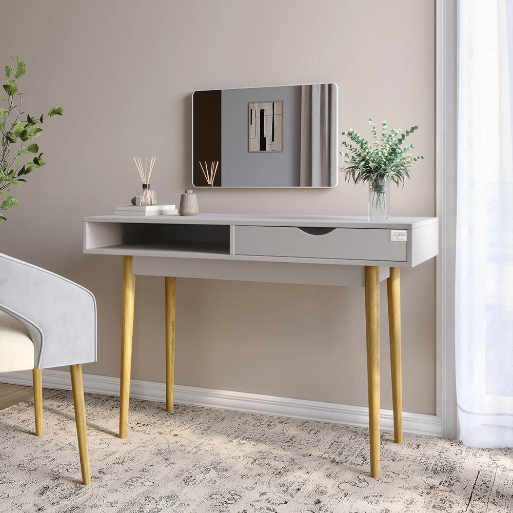 Письменный стол Lion Сканди-1 120,4x48,4x82 см Кашемир (LION-041211)