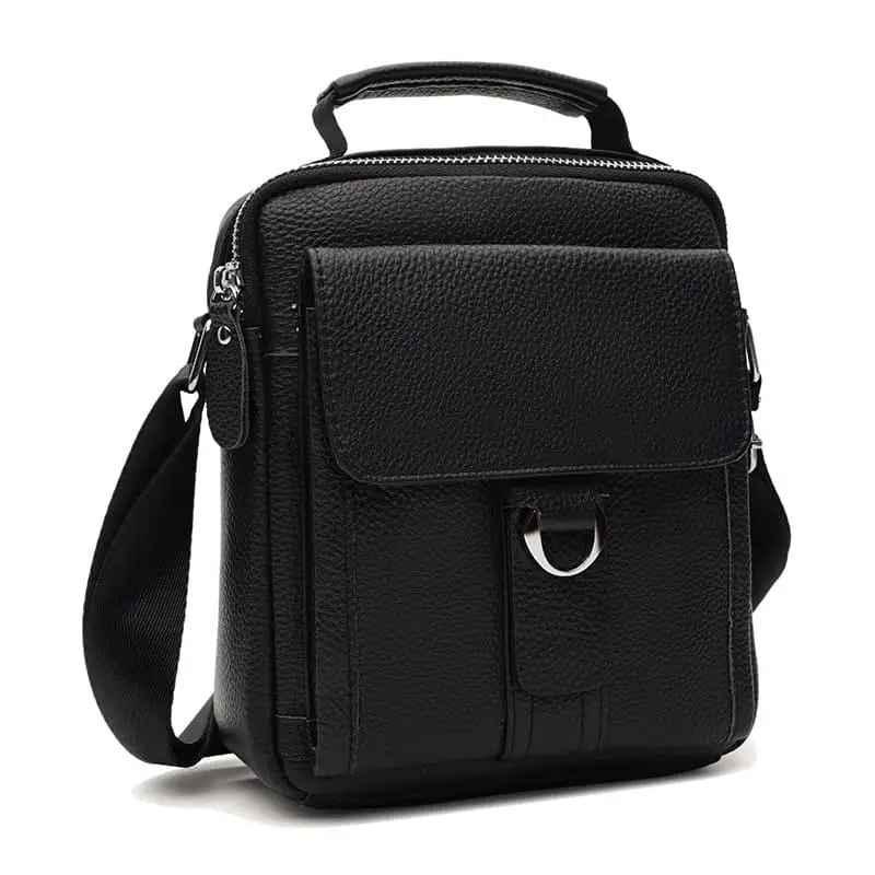 Сумка кожаная Keizer K12045a Black