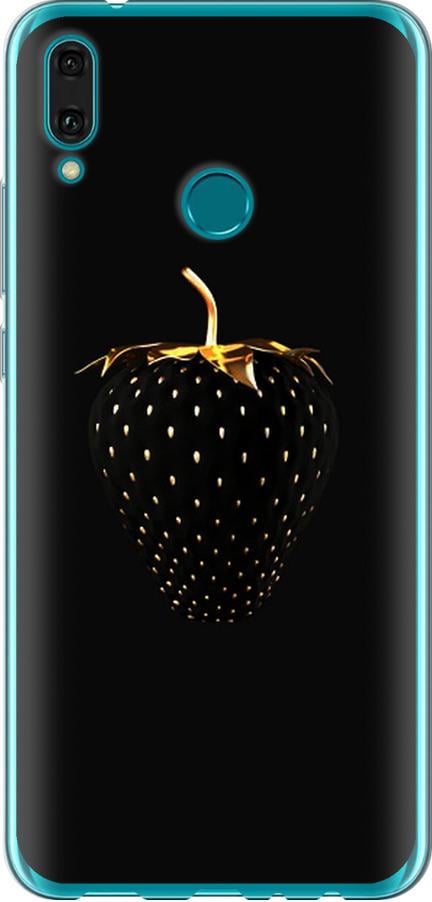 Чехол на Huawei Y9 2019 Черная клубника (3585u-1602-42517)