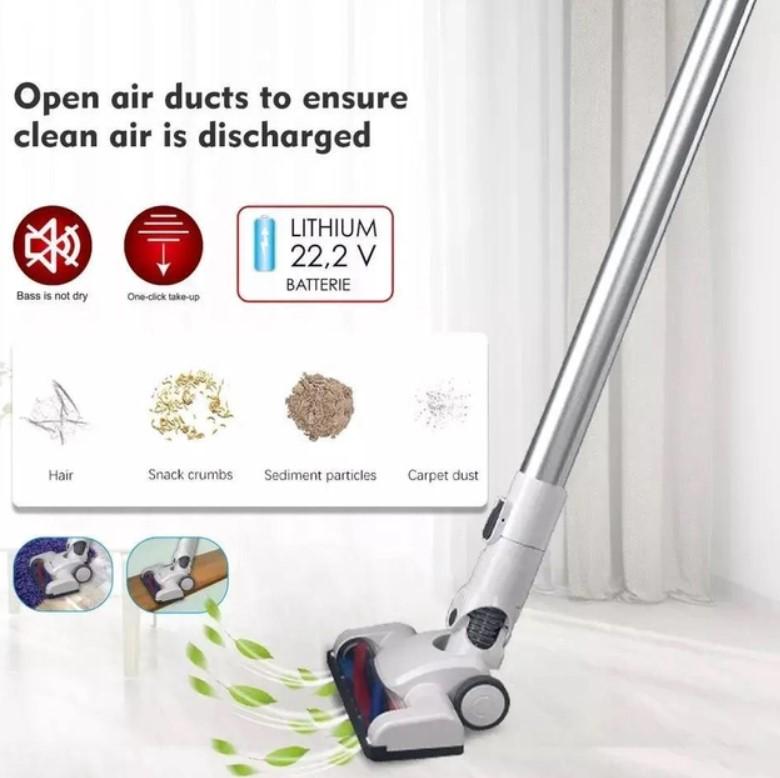 Пылесос ручной RAF R.8669 120 Вт аккумуляторный (11562217) - фото 7 Пылесос ручной RAF R.8669 120 Вт аккумуляторный (11562217) - фото 7